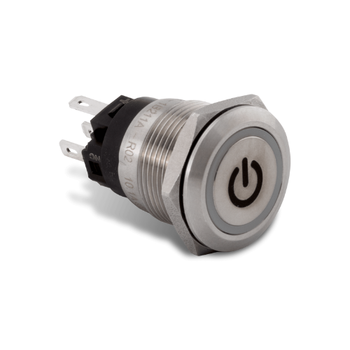 Sierra Router Power Button Sierra AV10060B Push Button Switch, Blue Halo – RIVER BUOYS